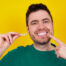 Man with Straight Teeth Braces vs. Invisalign Sherman